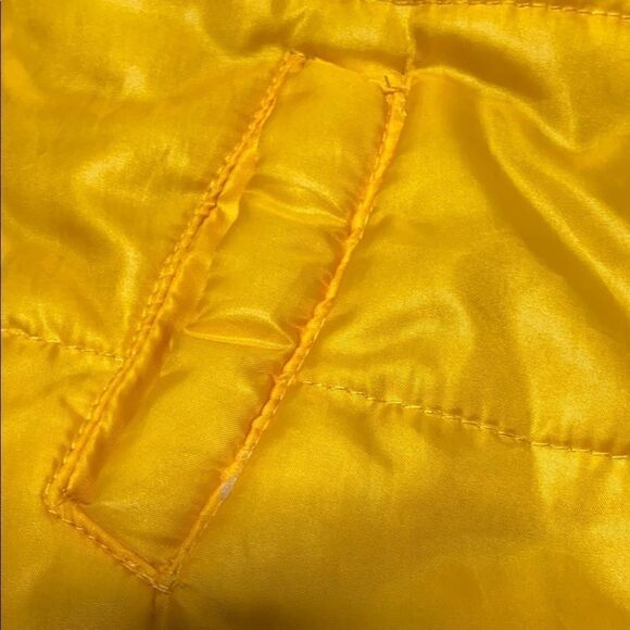 Junior Varsity Athletics Boy’s Yellow Puffer Vest - Picture 3 of 7